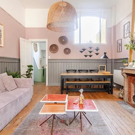 Jules - Charmante Maison Avec 4 Et Vue Laterale A Semesterbostad Berck